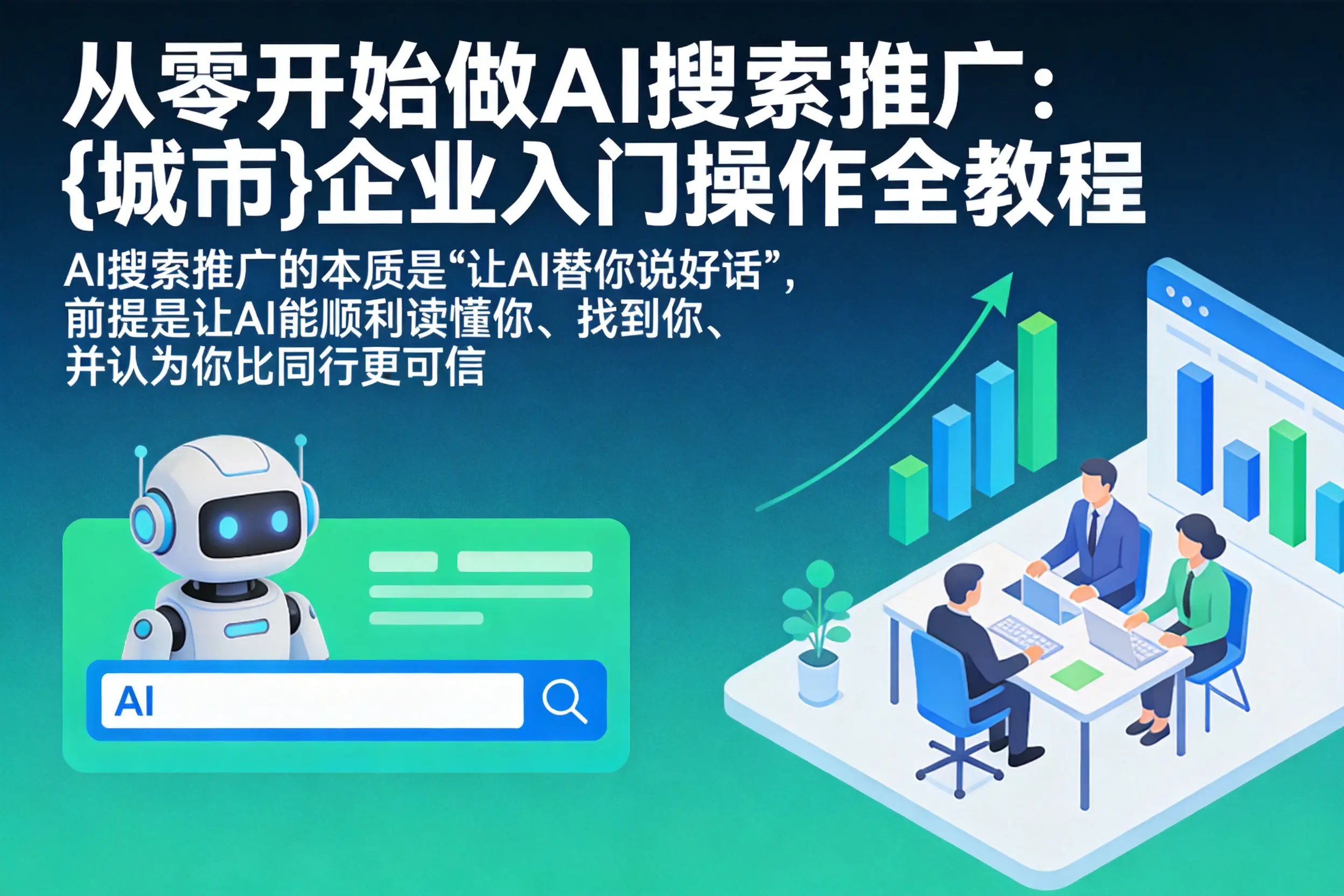 从零开始做AI搜索推广：北辰企业入门操作全教程