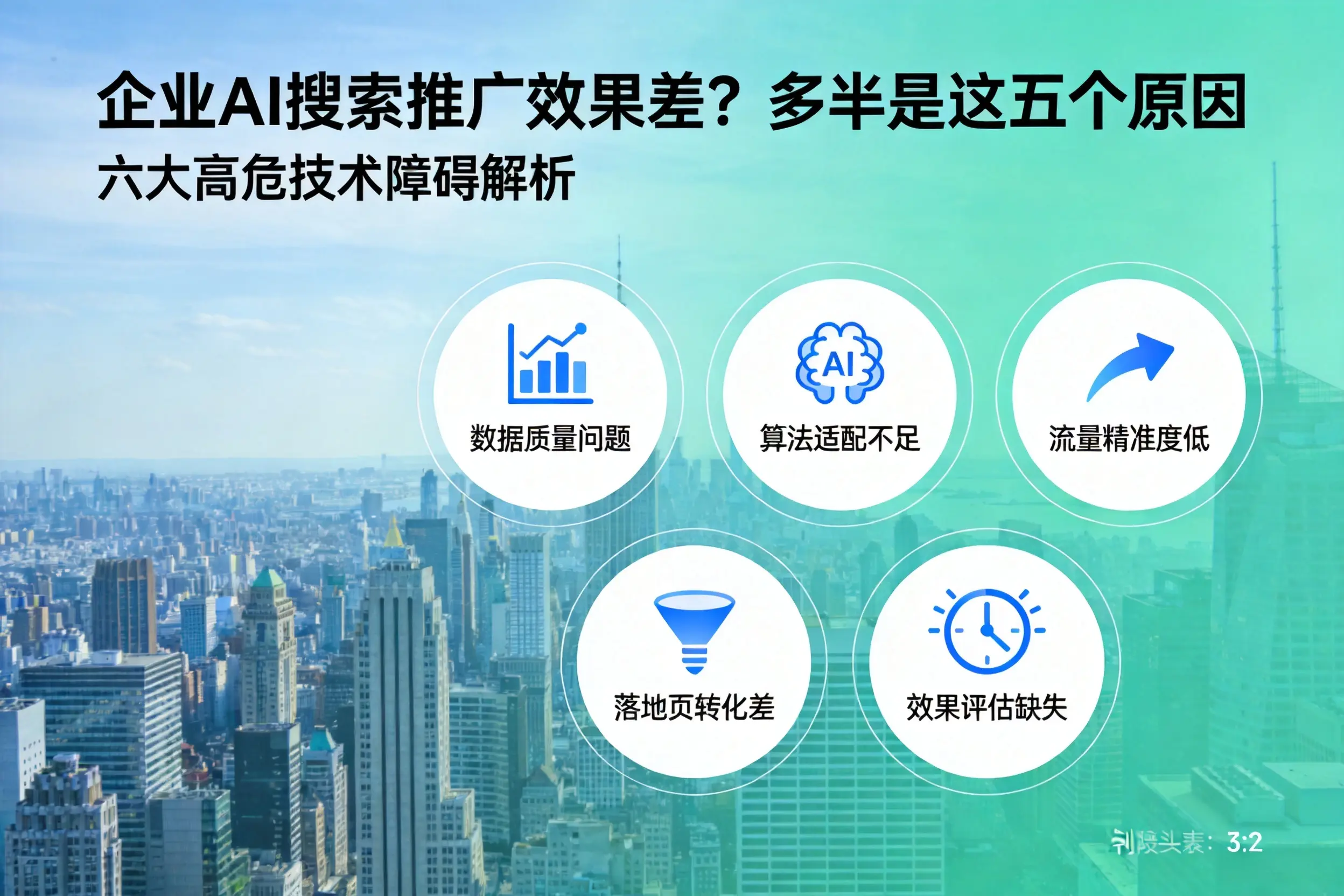 北辰企业AI搜索推广效果差？多半是这五个原因